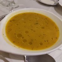 Crema de verduras at Llantares De Mar in Ribadesella