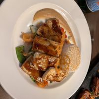 Tofu tataki   at The Charcoal Steak House in Kitchener