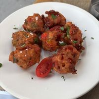 Tomato balls  at Argo in Astypalaia