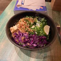 Curry vert coco avec tofu (vegan)  at My Little Warung in Lyon