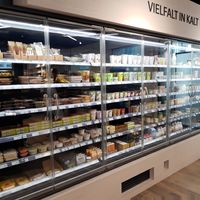 Refrigerated section at Reformhaus - Maison Capitol in Bern