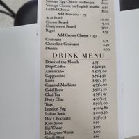 Menu at Royal T Cafe in Kings Mountain