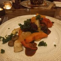 Autumn dish at Enja in Zurich