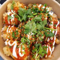 Cauliflower bowl at o.m.k in Vienna