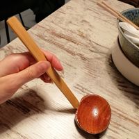 Cute ramen spoon :) at Konbu in Groningen