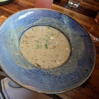 Mushroom soup at Bandaloop in Arundel