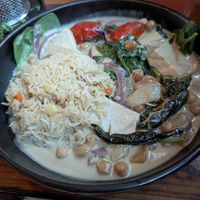 Palusami with tofu at Bandaloop in Arundel