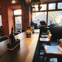 So sieht es aus, wenn alle ihre Bestellung aufgeben  at Bona'me in Hamburg