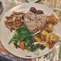 mixed lunch at Green Garden Vegetarian and Healthy Food 槟城绿苑养生素食餐厅 in Penang