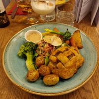 Vegetarian main at Fröken Selfoss in Selfoss
