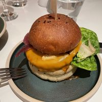 Moving mountains burger  at The Wild Café in Newquay