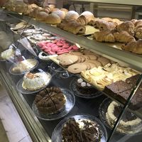 Pastries and cake at Tres Semillas in Alicante