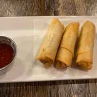 Spring rolls  at Thai Phanom in Harrisonburg