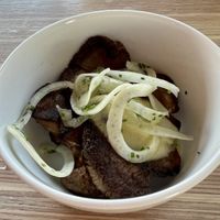 Lion’s Mane fun bite  at Everyday Pizza in Denver