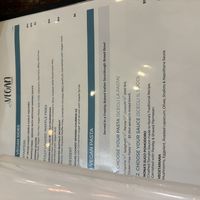 Vegan menu  at Coolangatta Pizzeria in Coolangatta