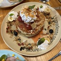 This Pancakes were so smooth and delicious. They have so many Vegan Options on the Menu. And the staff were so friendly.   at Brunchit in Alicante