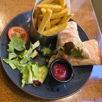 Falafel Wrap at Daily Dose Restaurant in Clonakilty