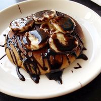 A vegan dessert. at Millets of Mewar in Udaipur
