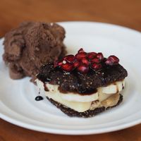 Vegan cookie icecream  at Millets of Mewar in Udaipur