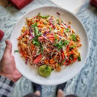 Pad Thai (highly recommend) at Millets of Mewar in Udaipur