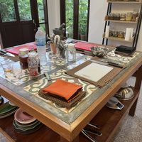 awesome workspace 👩‍🍳🧑‍🍳   at Infusion Thai Cooking Class in Koh Samui