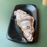 Chocolate croissant  at Santa Vegana in Barcelona