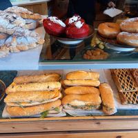 The croissant is a must. at Santa Vegana in Barcelona