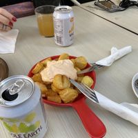 Patatas 🥔   at Santa Vegana in Barcelona