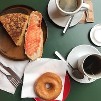 Nice and cosy atmosphere, cheerful service 👍 at Santa Vegana in Barcelona