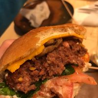 Burgers at Santa Vegana in Barcelona