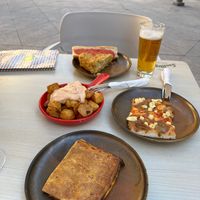 Tapas at Santa Vegana in Barcelona