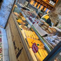 Sandwiches and pastries at Santa Vegana in Barcelona