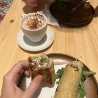 tuna sandwich:)  at Santa Vegana in Barcelona