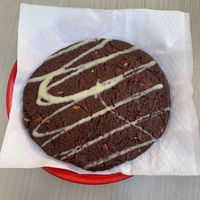 Cookie gran xocolata (2,65€) at Santa Vegana in Barcelona