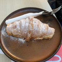 Croisant nutela (2,95€) at Santa Vegana in Barcelona