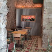 Inside at Santa Vegana in Barcelona