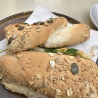 Bolognese sandwich  at Santa Vegana in Barcelona