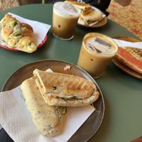 Best vegan sandwiches in Barcelona!  at Santa Vegana in Barcelona