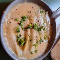 Canelones de espinacas at Santa Vegana in Barcelona
