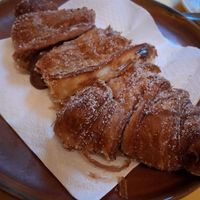 Chocolate xuxo at Santa Vegana in Barcelona