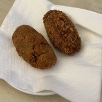 Croquetas  at Santa Vegana in Barcelona