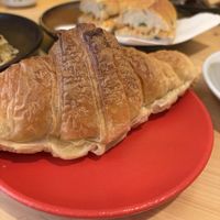 Croissant at Santa Vegana in Barcelona