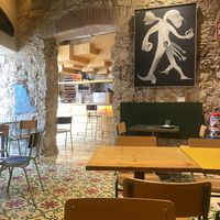 Cute Interior with Climate Breeze  at Santa Vegana in Barcelona