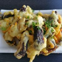 Shiitake 'shroom fries at Sura Korean BBQ & Tofu House in Long Beach
