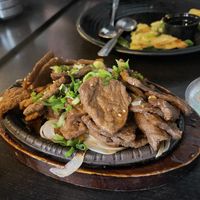 Vegan bulgogi beef   at Sura Korean BBQ & Tofu House in Long Beach