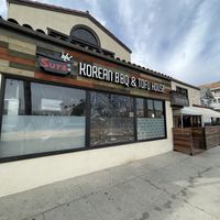 outside  #Veganuary at Sura Korean BBQ & Tofu House in Long Beach