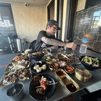 The Pharaoh’s Combo (all vegan)  at Sura Korean BBQ & Tofu House in Long Beach