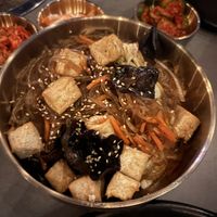 japche with tofu  at Sura Korean BBQ & Tofu House in Long Beach