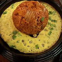 kimchi fried rice   at Sura Korean BBQ & Tofu House in Long Beach