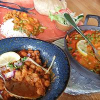 Vegan options at Sangam in Aalen